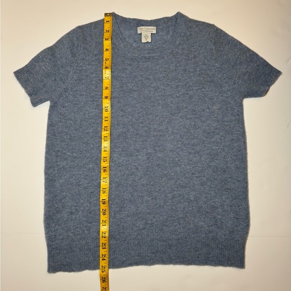Oats cashmere size M blue top - Picture 4 of 4